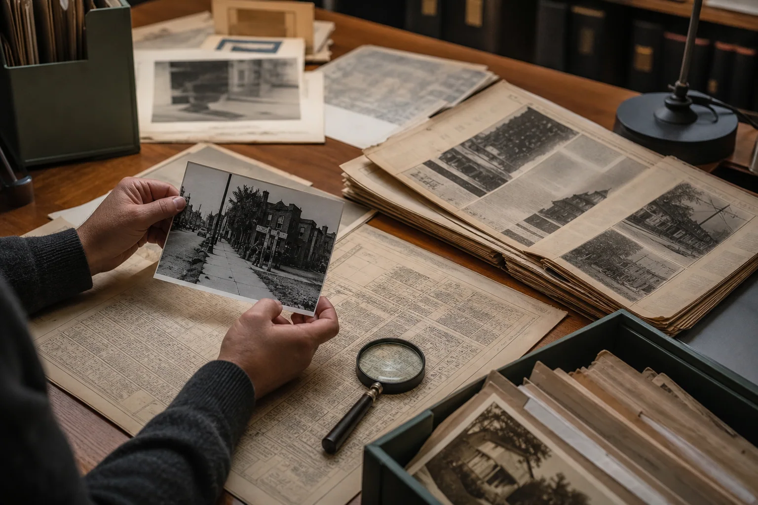 Oude kranten en archiefmateriaal voor lokaal historisch onderzoek